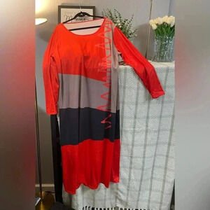 Long sleeve Maxi Dress NWOT